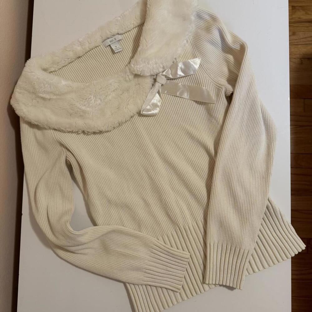 Vintage Faux Fur Sweater